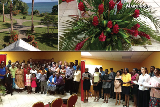 collage of images from Martinique Feast of Tabernacles 2014