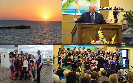 collage of images from Myrtle Beach Feast of Tabernacles 2014
