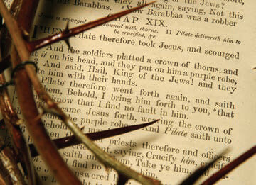 thorns and scriptures - Passover