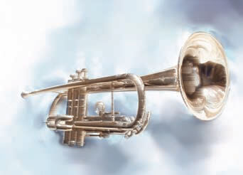 gold trumpet - Trumpets