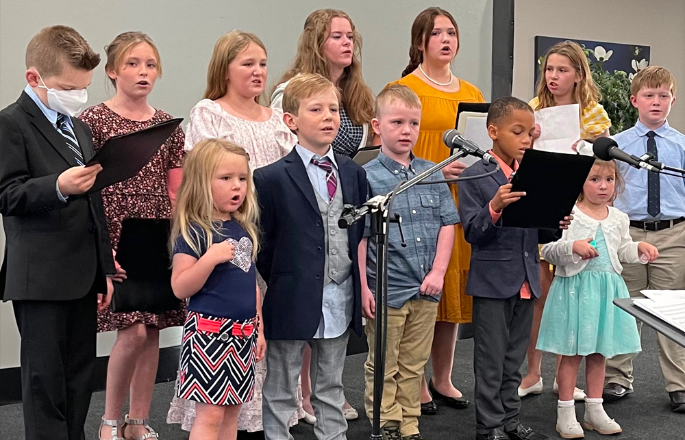Children's choir in Branson Missouri