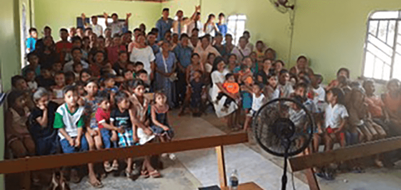 congregation in Brazil
