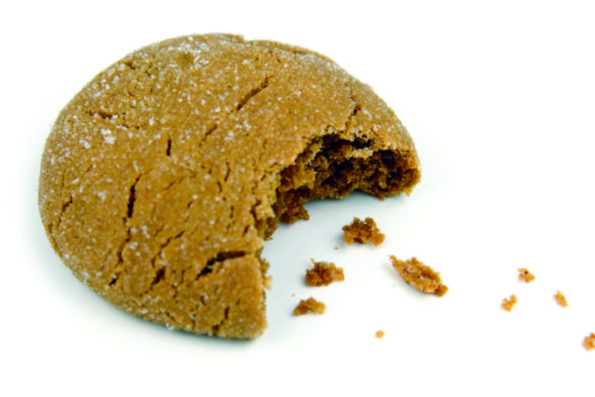 cookie with a bite taken out