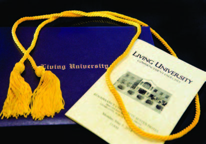 LU diploma and graduation tassle